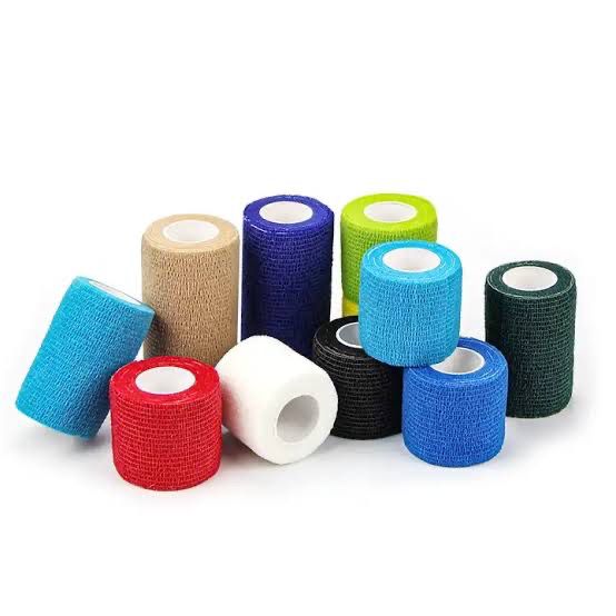 Cohesive Bandage Non-Woven Latex 5cm x4.5m